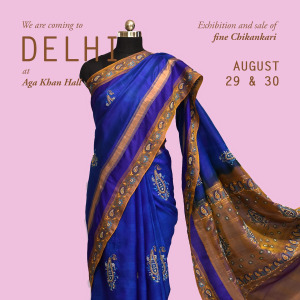 Hello Delhi! We will be showcasing our solo exhibition of fine Chikankari from Lucknow at the Aga Khan Hall (Bhagwan Das Marg) on August 29th (Monday) and August 30th (Tuesday). Look forward to seeing you there! 

#delhifashion #chikankari 
#lucknowichika